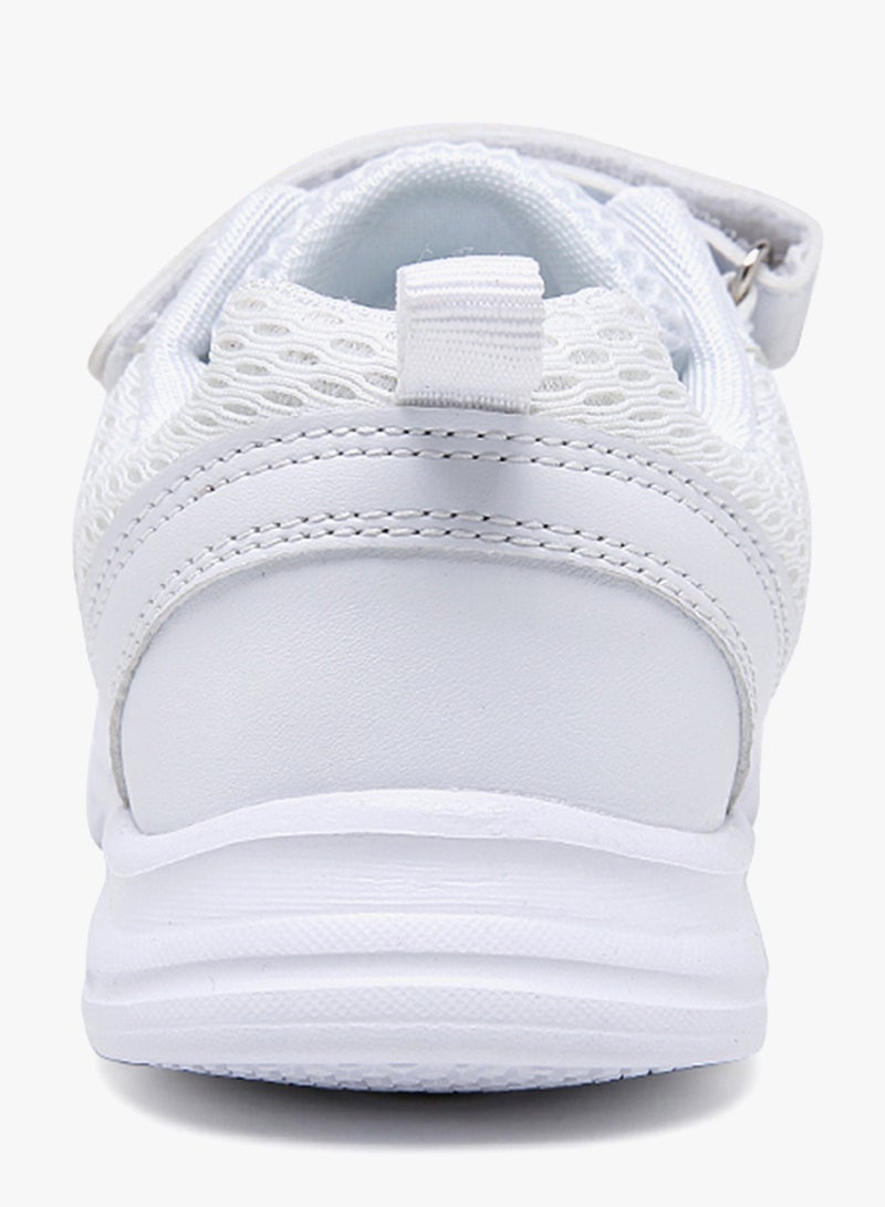 HUSK'SWARE - Hook And Loop Trainers H1801 White - Image 1