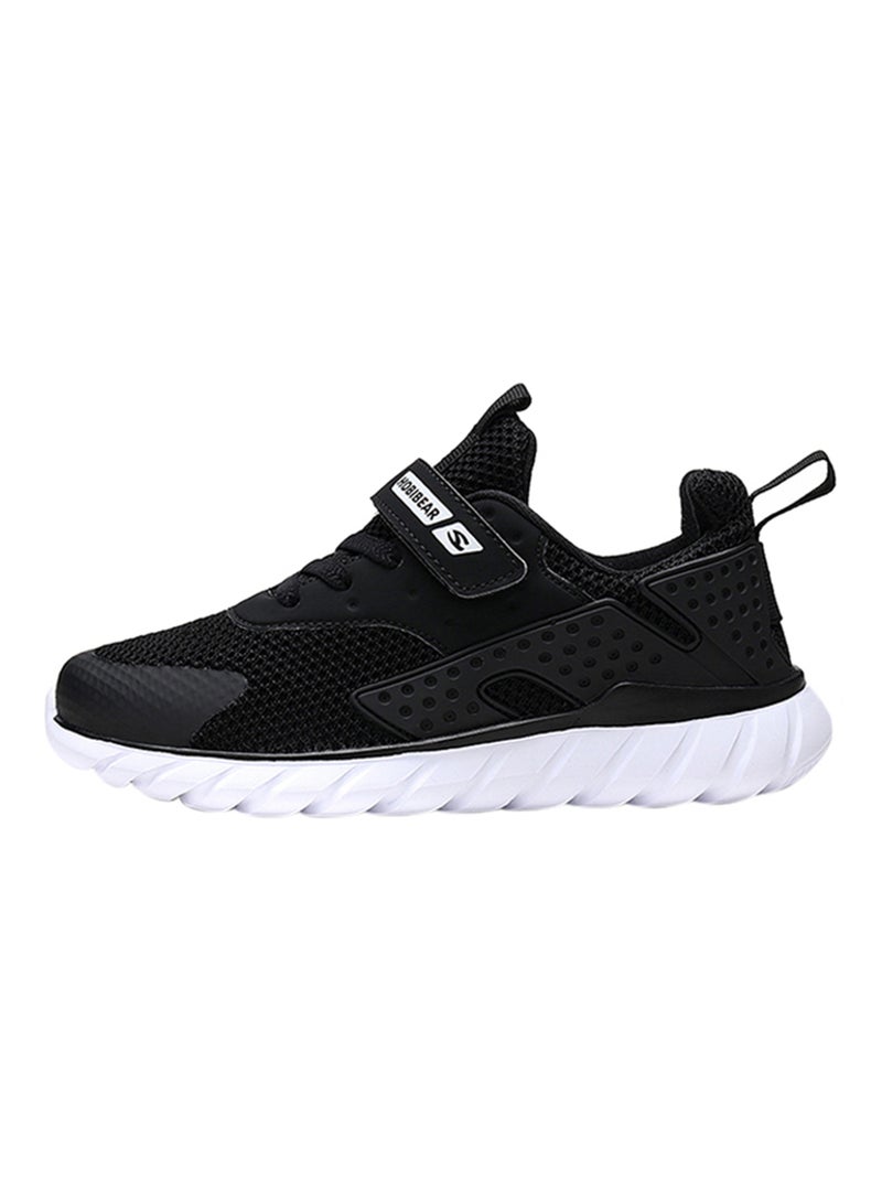 HUSK'SWARE Hook And Loop Trainers H7621 Black  - Image 1