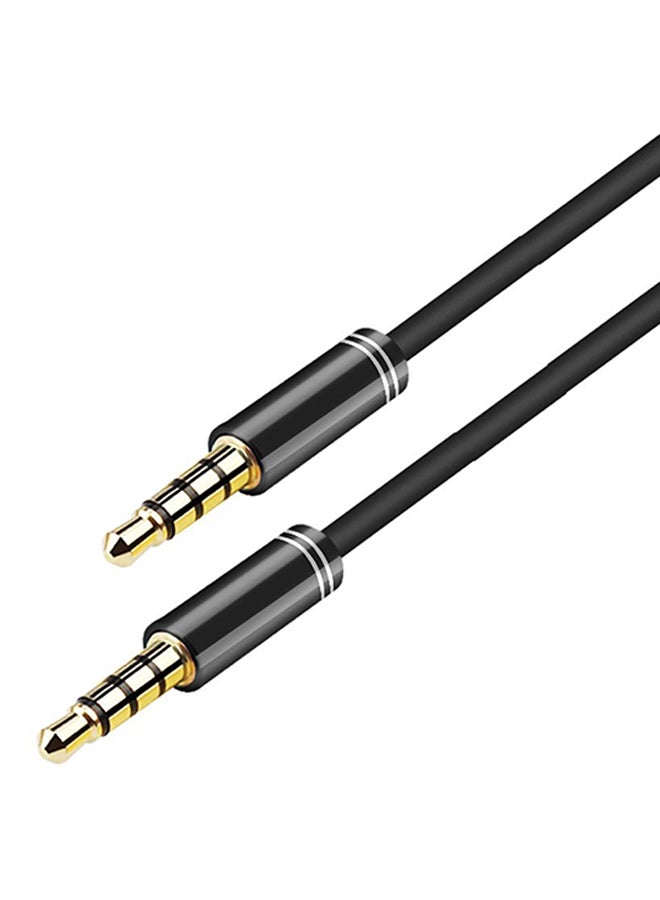 3.5mm Stereo AUX Cable Black - Image 2