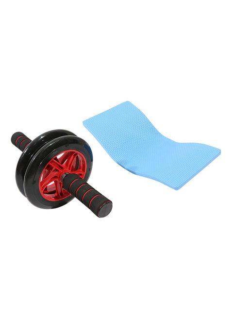 Exercise Wheel Roller With Mat
