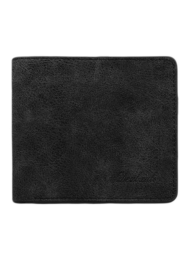 Vintage Bifold Wallet Black