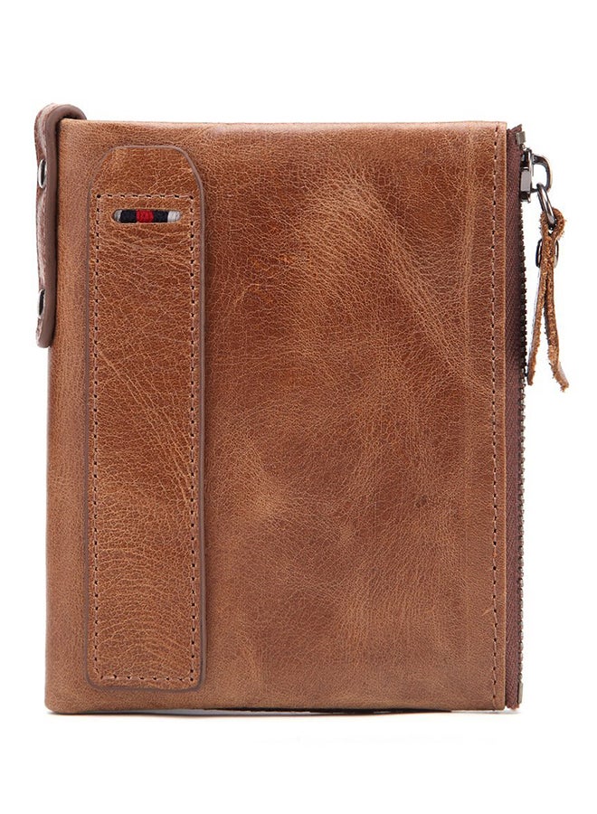 OUTAD Unique Accent Wallet Brown 