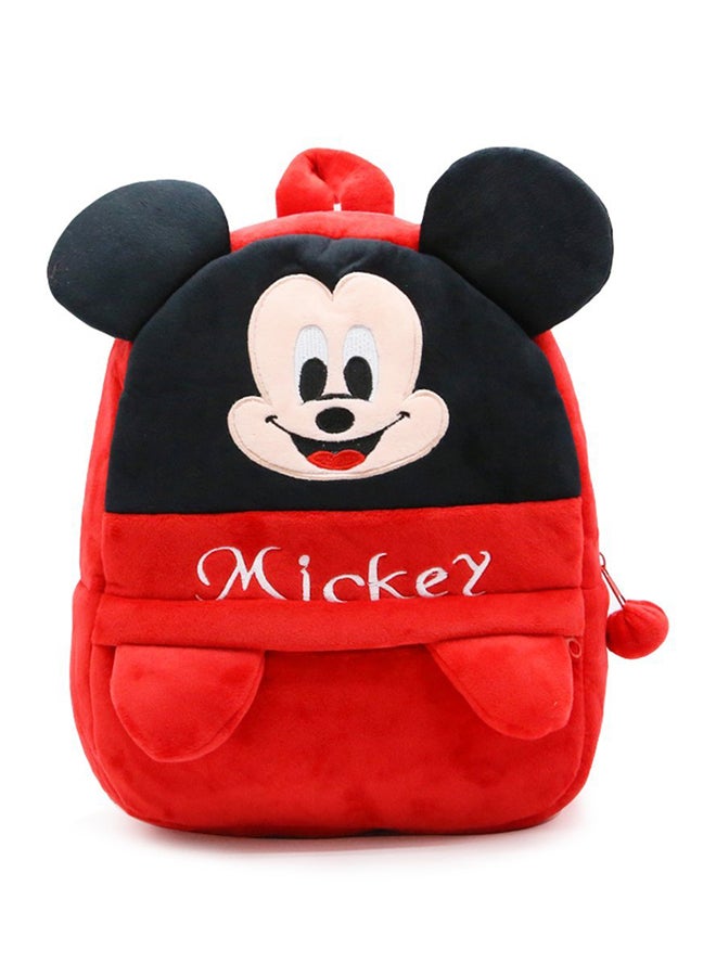 Cartoon Shape Kids Backpack Red/Black