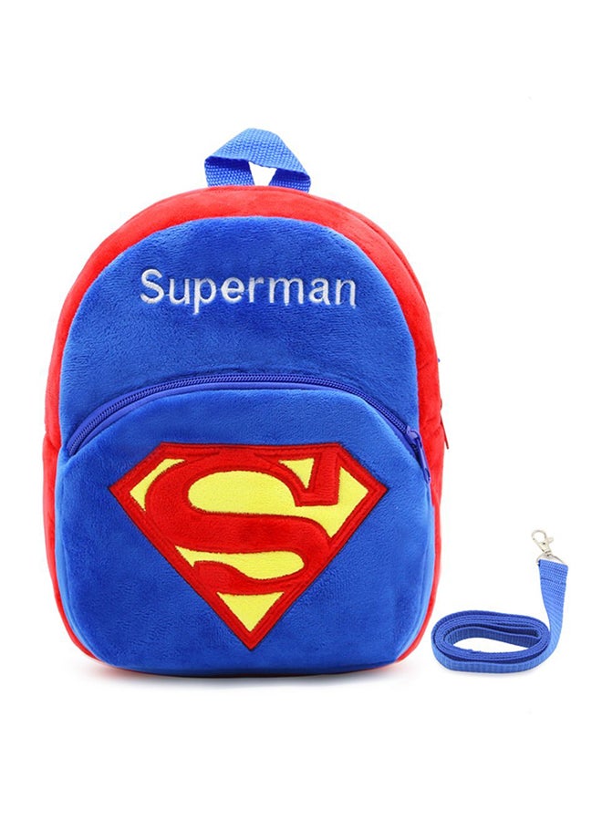 حقيبة ظهر للأطفال بتصميم كرتوني أزرق/أحمر