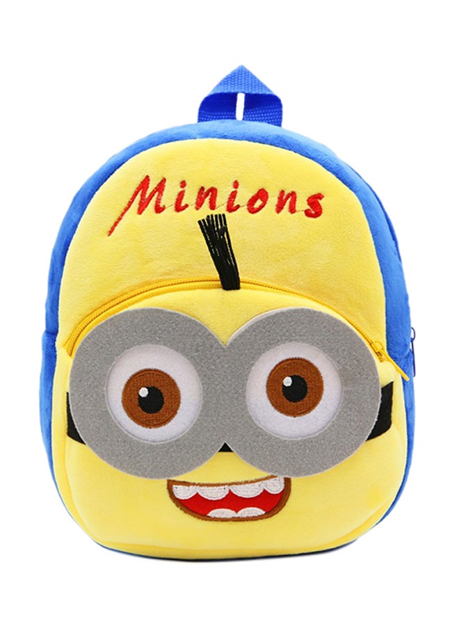 أوتاد حقيبة ظهر للأطفال بتصميم مينيون أصفر/أزرق