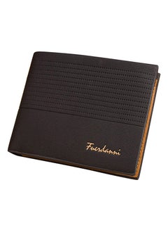 Bi-Fold Leather Wallet Black