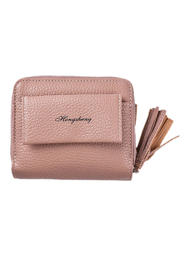 OUTAD Multifunctional Leather Wallet Beige