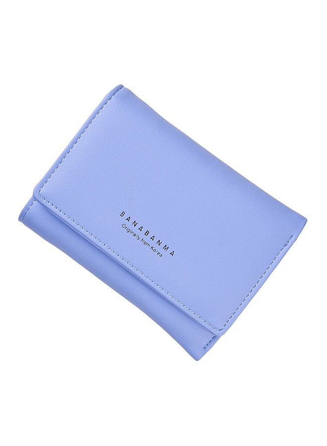 OUTAD Multifunctional Leather Wallet Blue