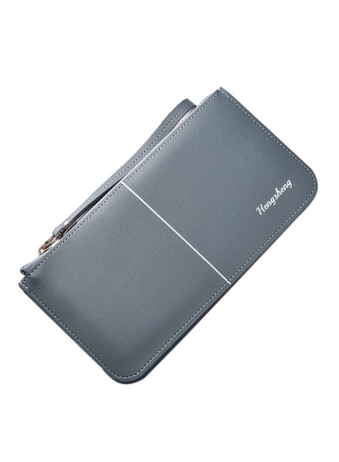 OUTAD - Multifunctional Leather Wallet Blue - Image 1