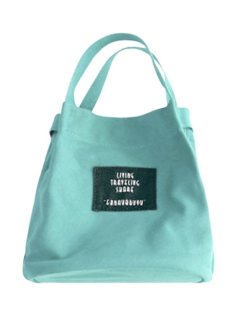 Zipper Tote Bag Sky Blue