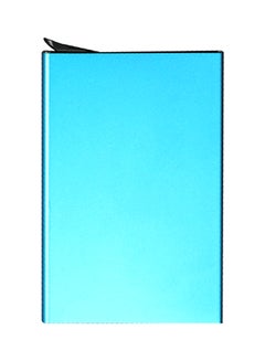 Aluminum Card Case Blue
