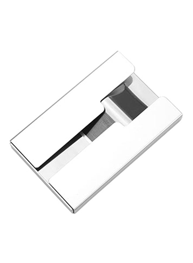 OUTAD Aluminum Card Case Silver