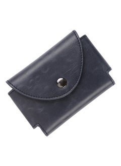 OUTAD Multifunctional Leather Wallet Blue 
