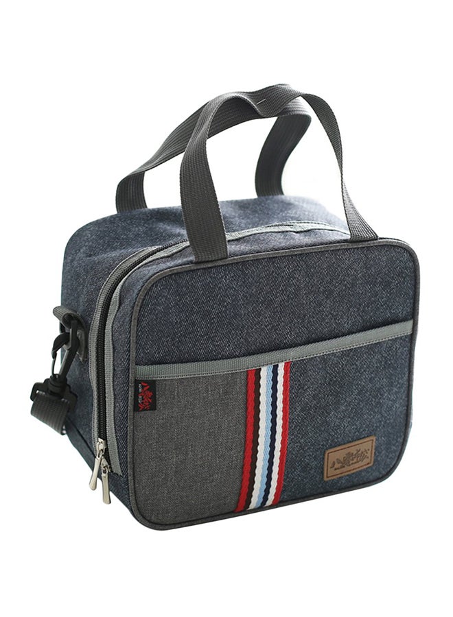 OUTAD Thermal Insulation Lunch Bag Dark Blue 