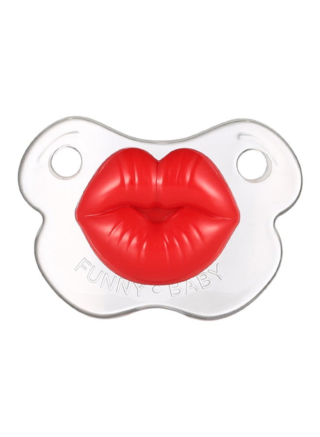 Soft Silicone BPA Free Funny Lip Pattern Soother Pacifier - v1536845187/N16581889A_1