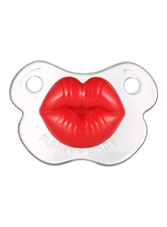ANSELF Soft Silicone BPA Free Funny Lip Pattern Soother Pacifier  - Image 1