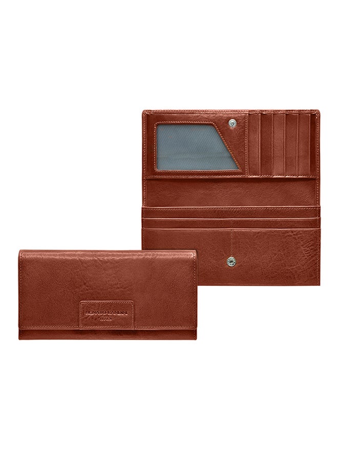 RENATO LANDINI Elia Wallet Set With Pen And Keychain Brown/Rose Gold  - Image 2