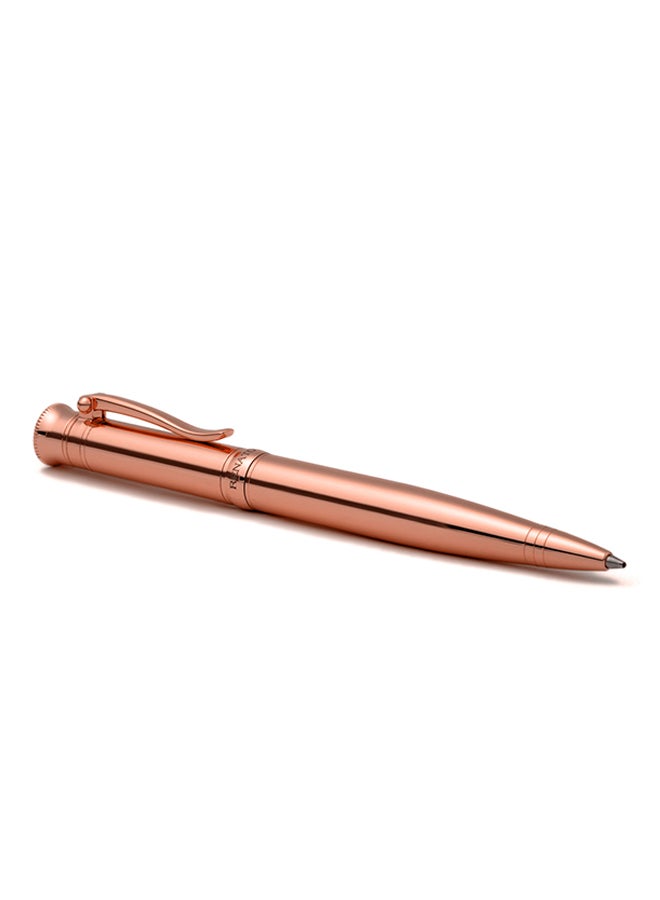 RENATO LANDINI Elia Wallet Set With Pen And Keychain Brown/Rose Gold  - Image 4