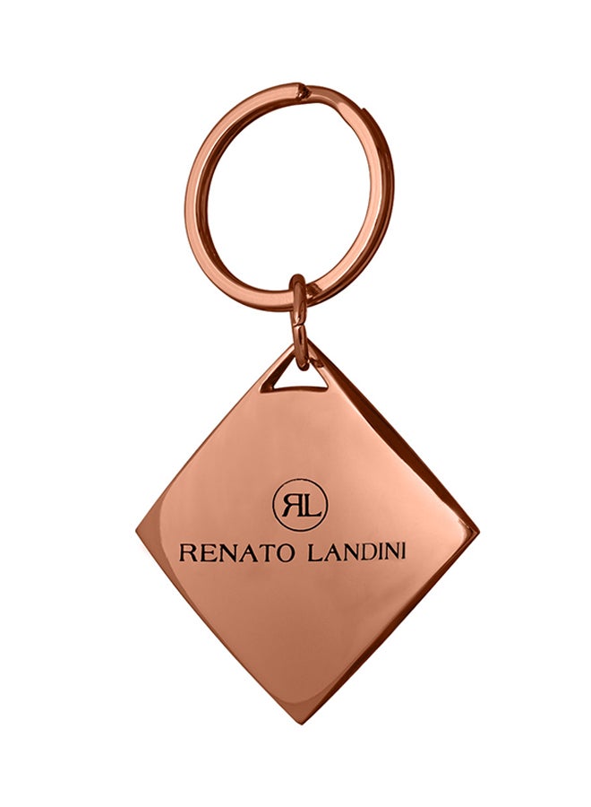 RENATO LANDINI Elia Wallet Set With Pen And Keychain Brown/Rose Gold  - Image 5
