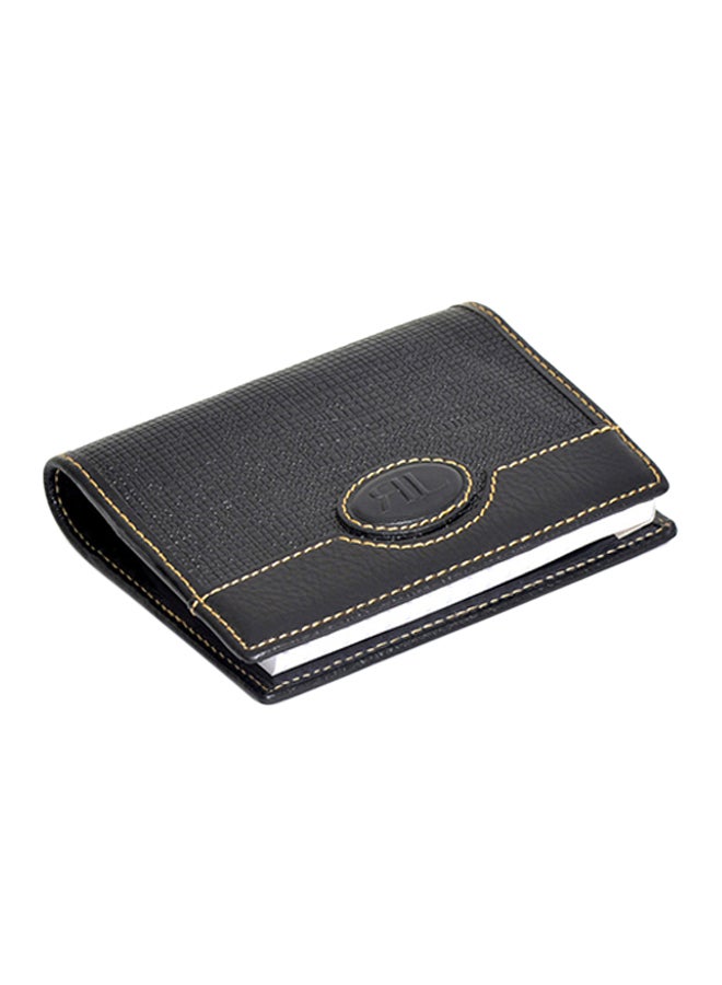RENATO LANDINI Fantasy Notepad Card Holder With Pen Black  - Image 1
