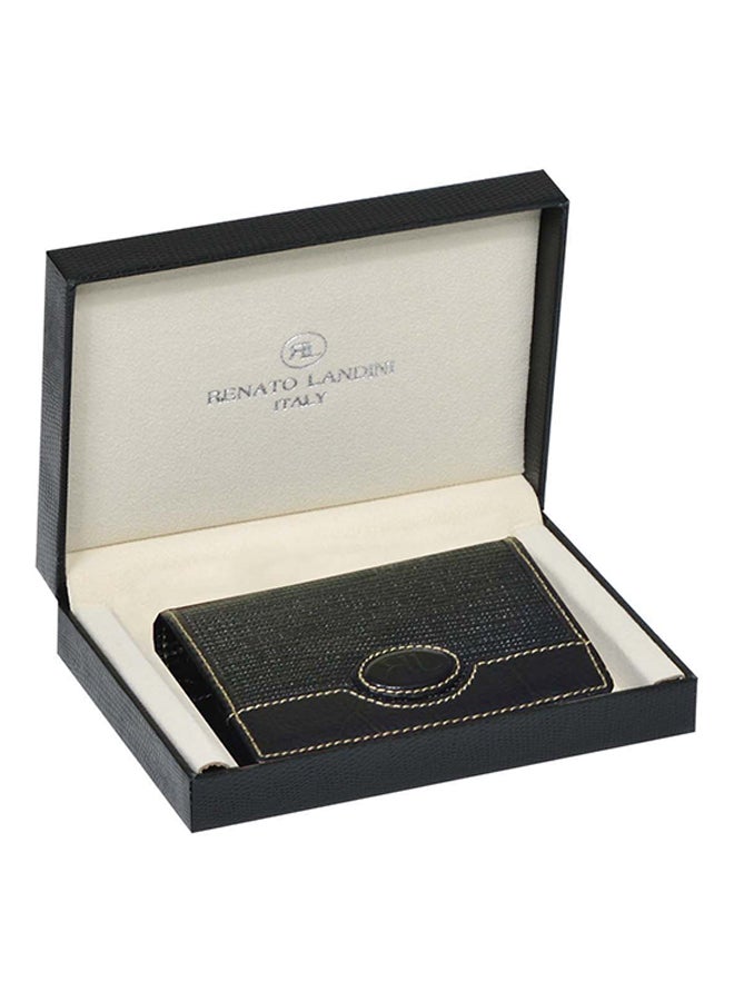 RENATO LANDINI Fantasy Notepad Card Holder With Pen Black  - Image 3