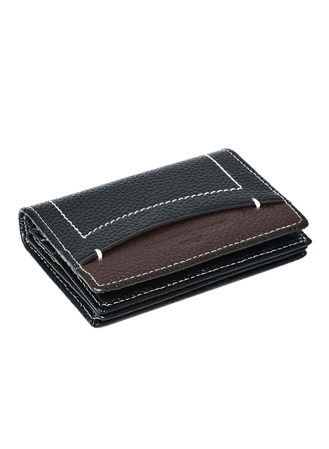 RENATO LANDINI Treasure Bi-Fold Wallet Black/Brown  - Image 1