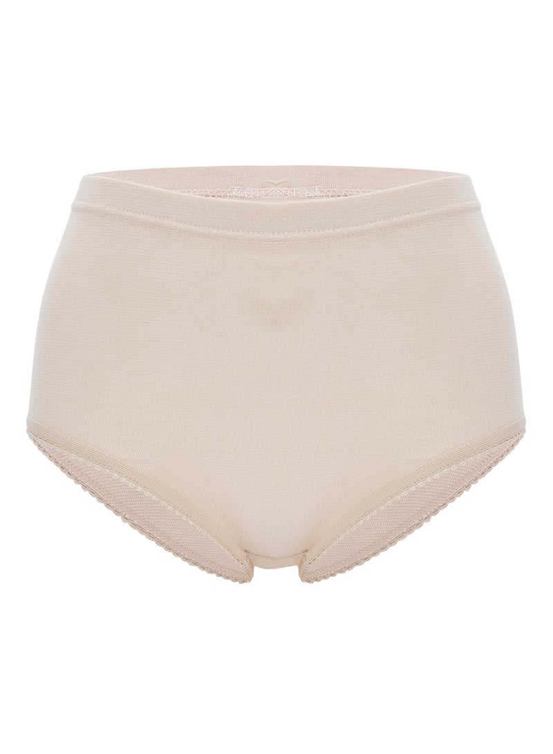 BYC - Pack Of 3 Cotton Briefs BY1818LC Skin/Light Pink/White - Image 1