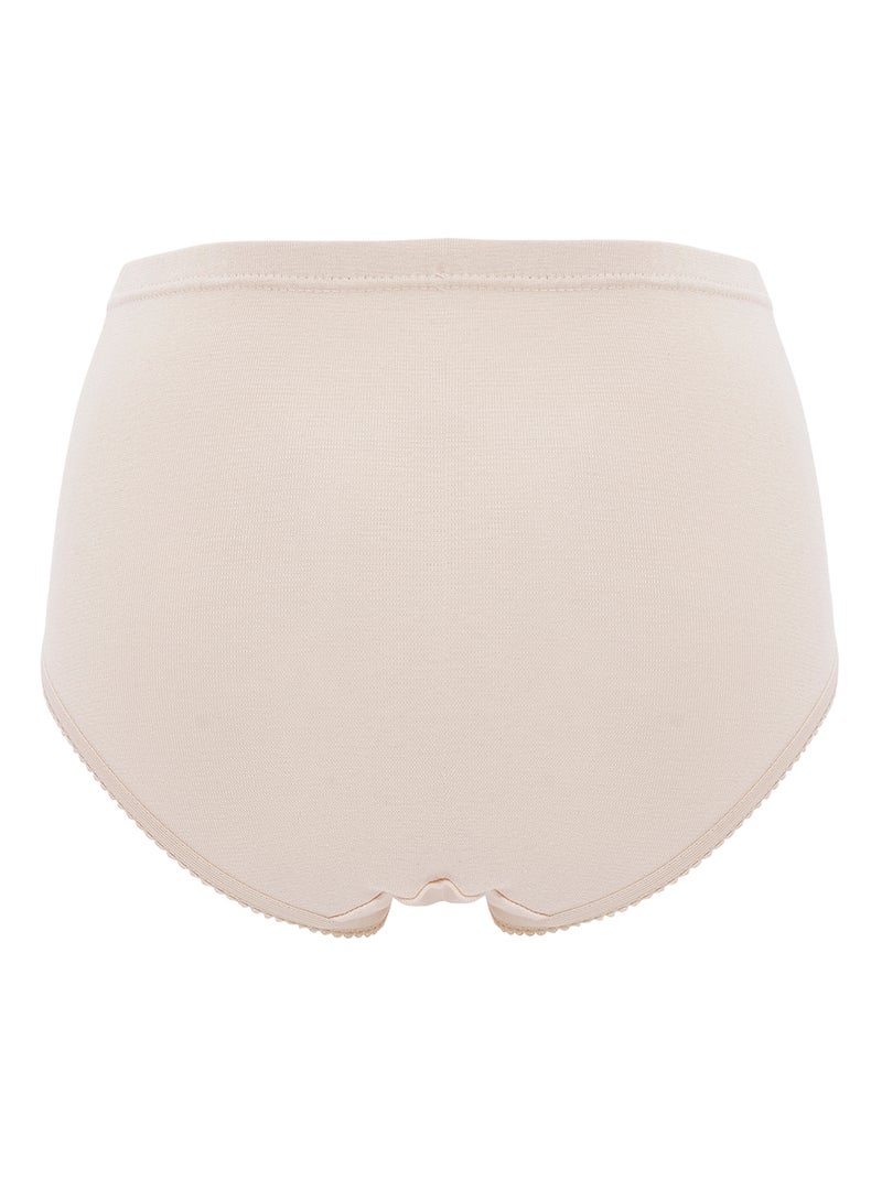 BYC - Pack Of 3 Cotton Briefs BY1818LC Skin/Light Pink/White - Image 1