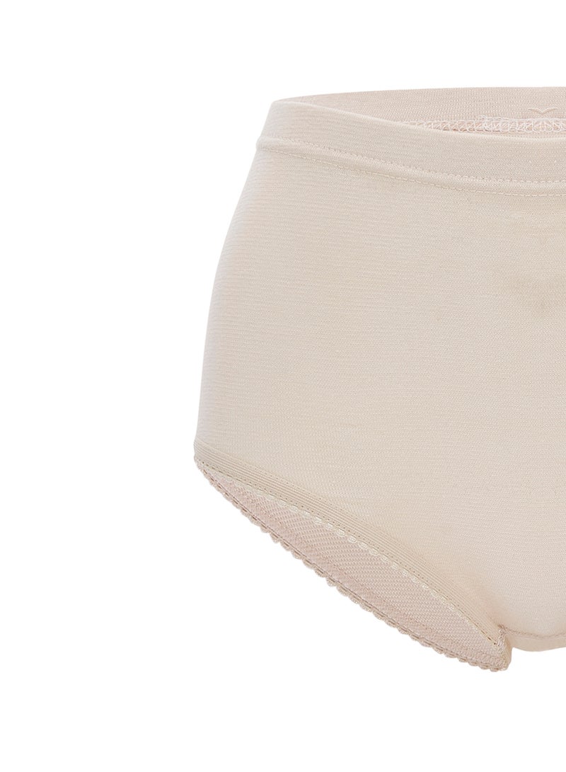 BYC - Pack Of 3 Cotton Briefs BY1818LC Skin/Light Pink/White - Image 1