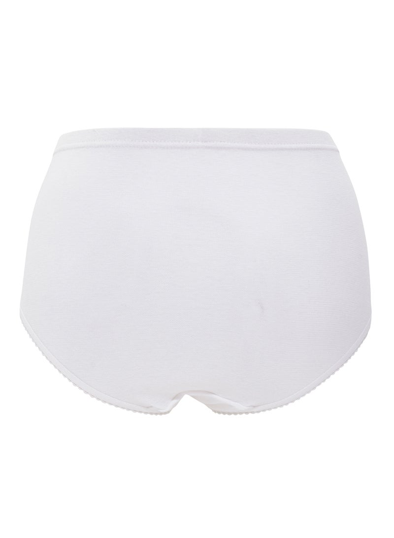 BYC - Pack Of 3 Cotton Briefs BY1818LC Skin/Light Pink/White - Image 1
