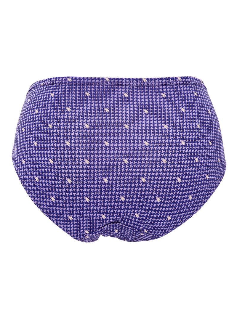 BYC - Pack Of 3 Printed Cotton Briefs BYL7719 Light Yellow/Light Orange/Purple - Image 1