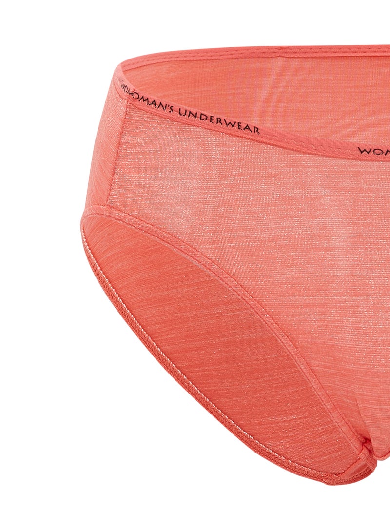 BYC - Pack Of 2 Solid Low Rise Briefs BYL8837 Light Yellow/Orange - Image 1