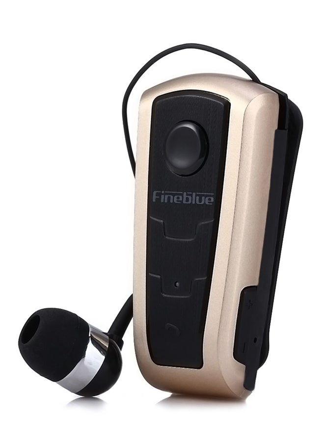 فاينبلو سماعات رأس فاين بلو أصلية لاسلكية تعمل بالبلوتوث طراز F910 ذهبي - Image 3