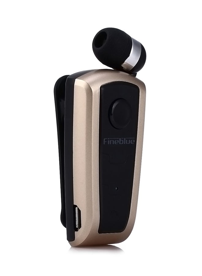 فاينبلو سماعات رأس فاين بلو أصلية لاسلكية تعمل بالبلوتوث طراز F910 ذهبي - Image 5