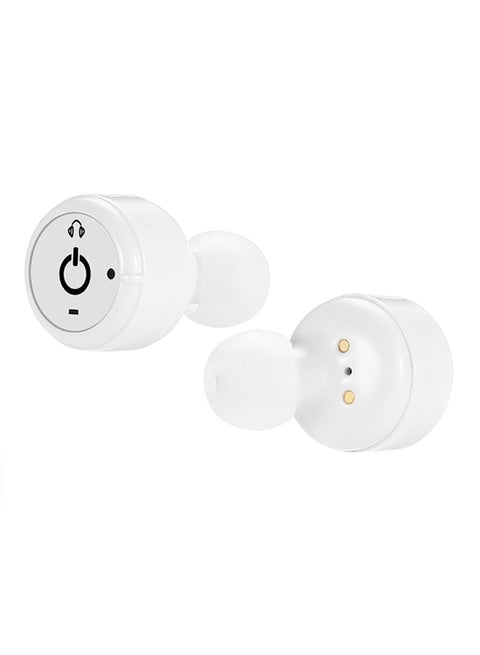 Mini X2T Double Wireless Bluetooth Headset White