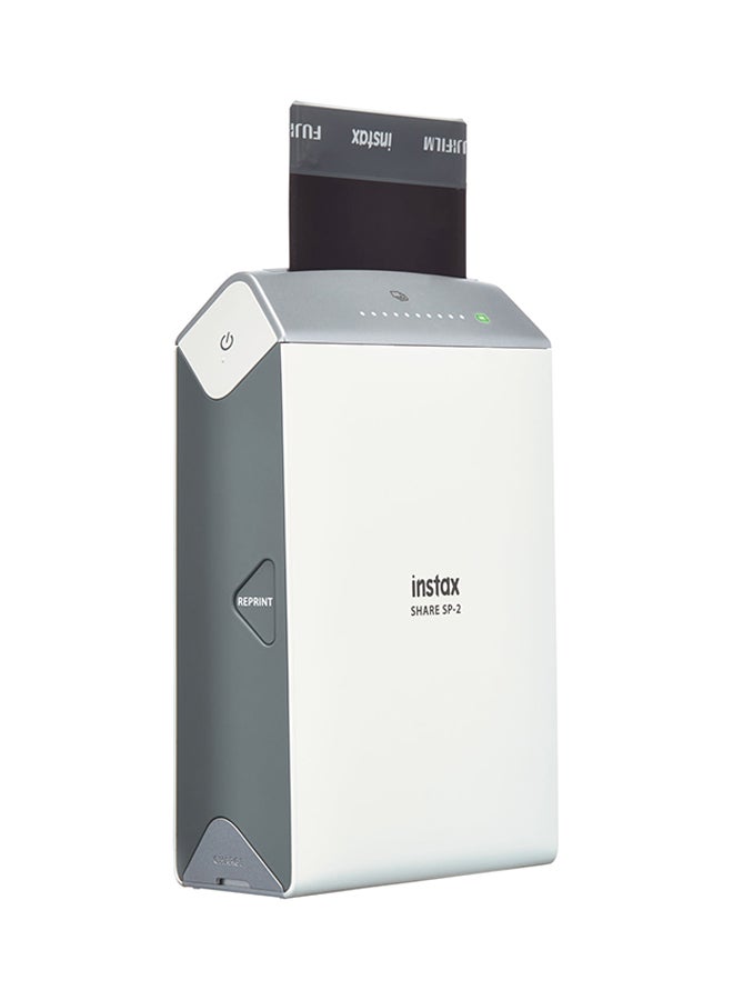 Fuji - INTAX Share Smart Printer White/Silver - Image 1
