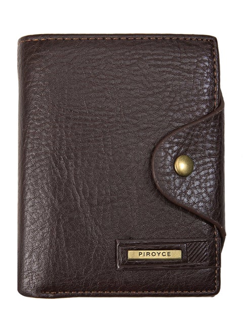 Leather Multifunction Wallet Coffee