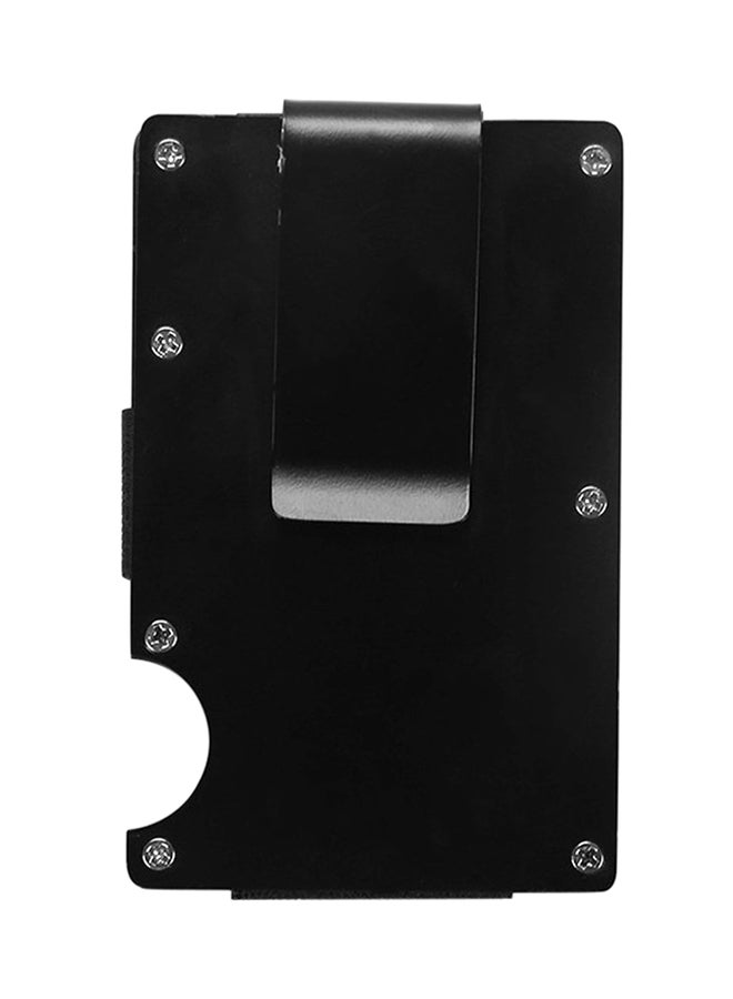 Card Holder Money Clip Black  - Image 1