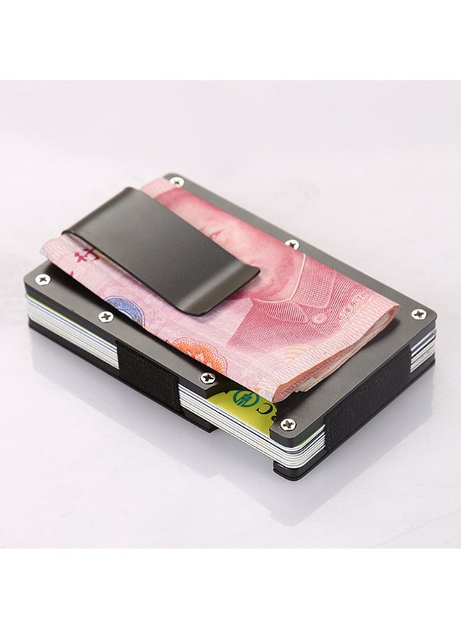 Card Holder Money Clip Black  - Image 2