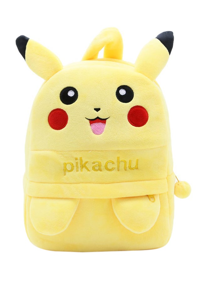 Pokemon Shaed Zipper Backpack Yellow