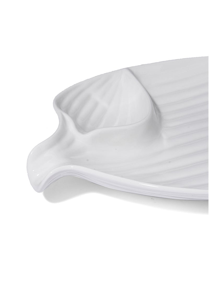 SYMPHONY Nurture Canopy Dip Plate White 36cm - Image 2