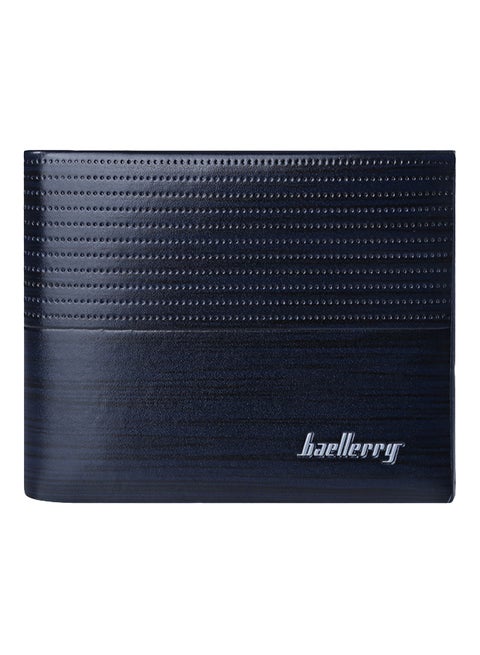 Stitch Detailed Wallet Blue