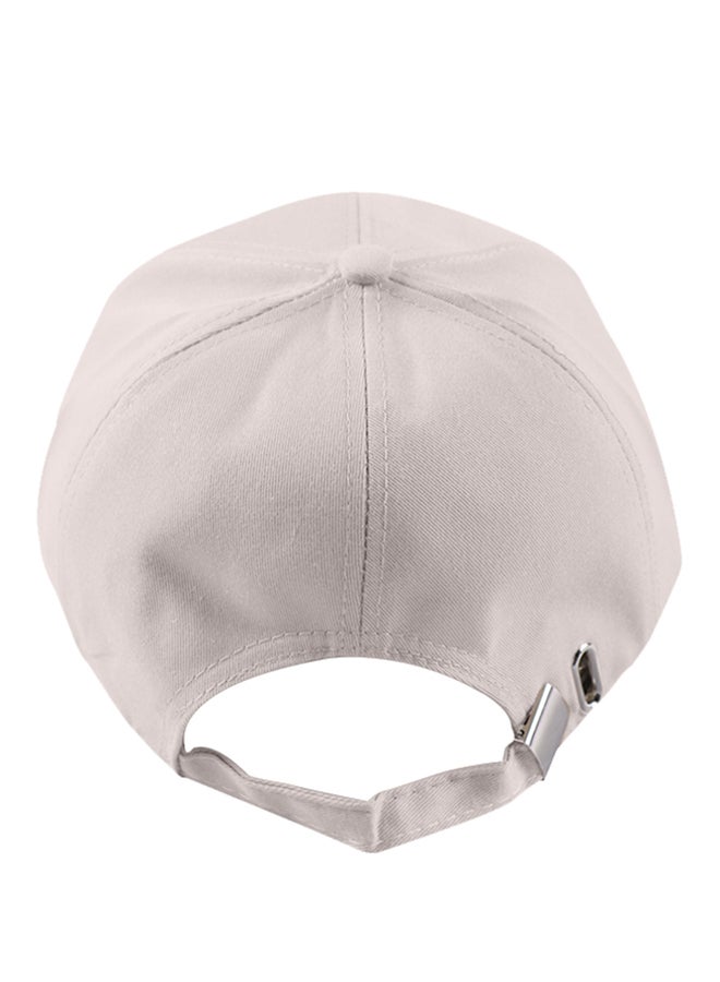 Generic - Adjustable Belt Snapback Hat Beige - Image 1