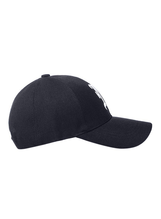 Generic - Embroidered Hip Hop Snapback Cap Black - Image 1