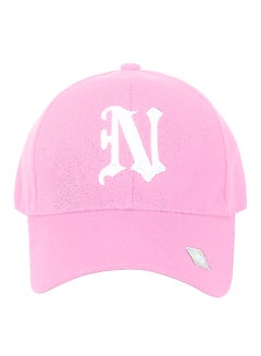 Embroidery Hip Hop Snapback Hat Pink