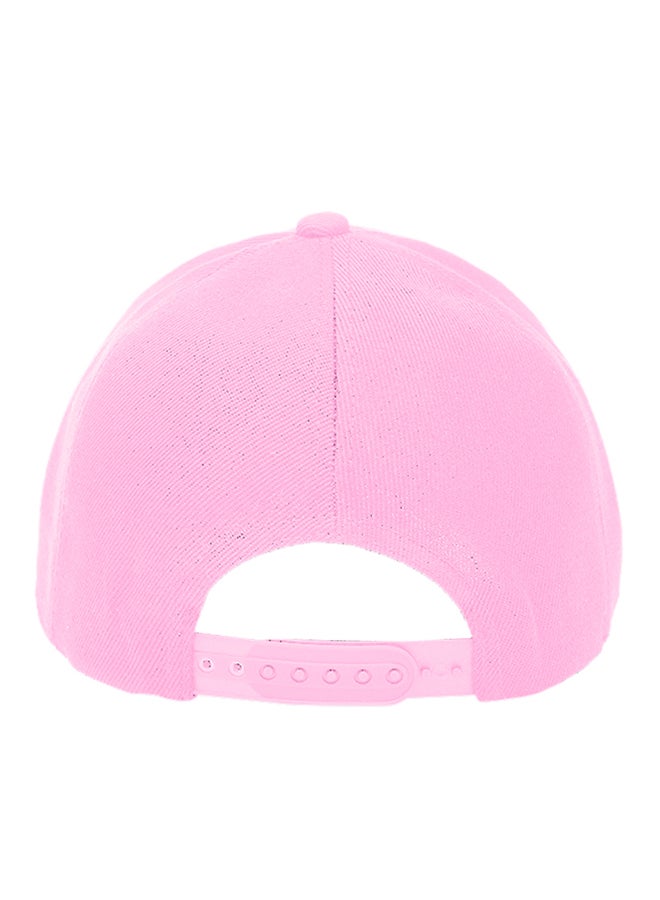 Generic - Embroidery Hip Hop Snapback Hat Pink - Image 1