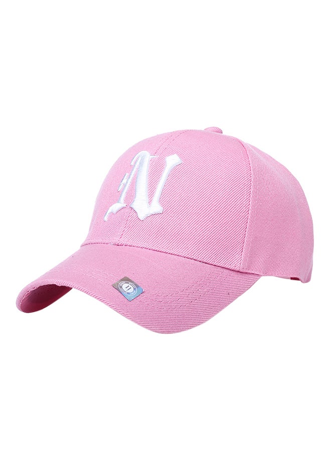 Generic - Embroidery Hip Hop Snapback Hat Pink - Image 1