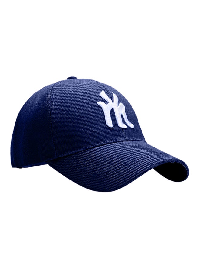 Generic - NY Embroidery Hip Hop Snapback Hat Blue - Image 1