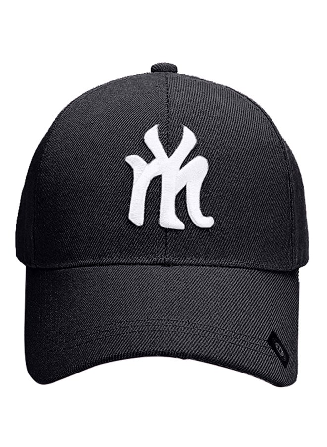 Generic - NY Embroidery Hip Hop Snapback Hat Black - Image 1