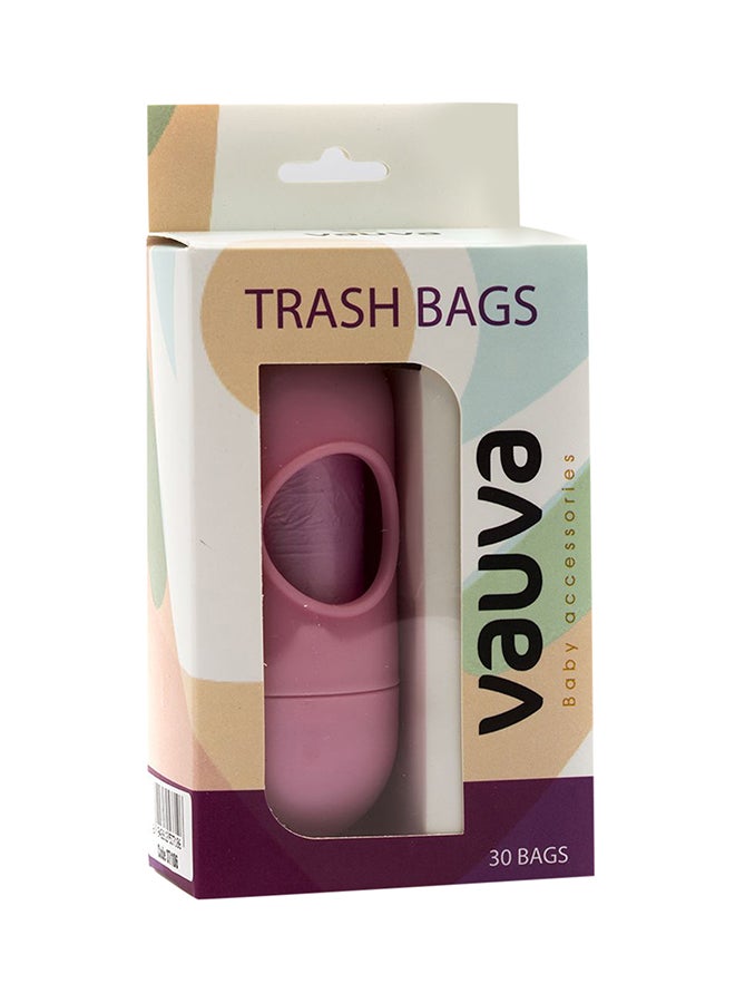 Vauva - 2-piece Compact and Stretchable Design Odour-controlled Diaper Disposable Nappy Trash Bag Refill, Leak-proof Bottom - Image 1